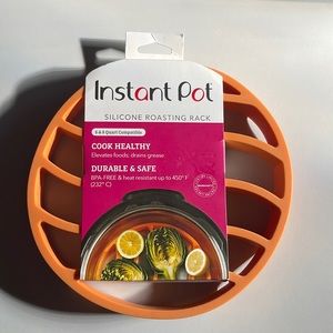 Brand New In Packaging Instant Pot, Orange Official Silicone Roasting Rack